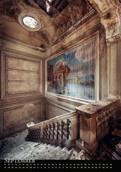 Lost Places - Bildkalender "Gesternwelten" 2026
