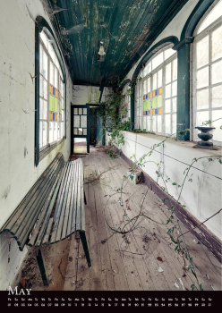 Lost Places - Bildkalender "Gesternwelten" 2026