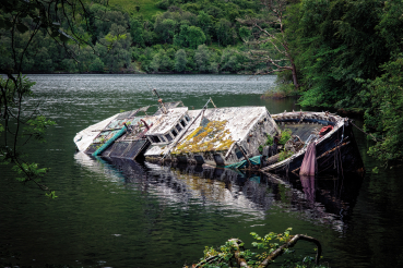 Photoart on Alu -  End of the party