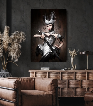 Preview: Fotokunst auf Alu-Dibond - Heroine