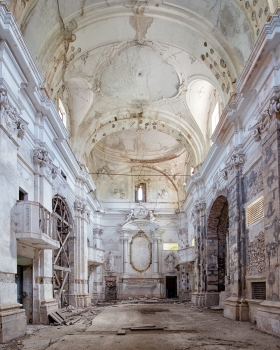 Fotokunst auf Leinwand - Chiesa Bianco