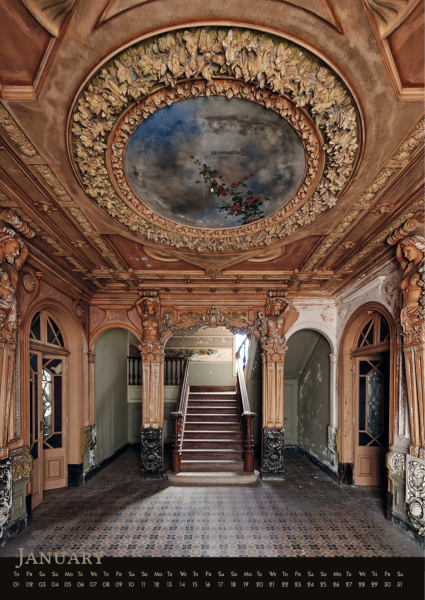 Lost Places - Bildkalender "Gesternwelten" 2026