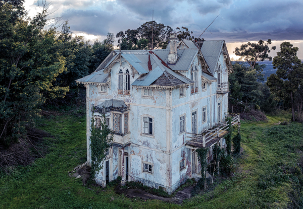 Fotokunst auf Alu-Dibond - Casa Azul