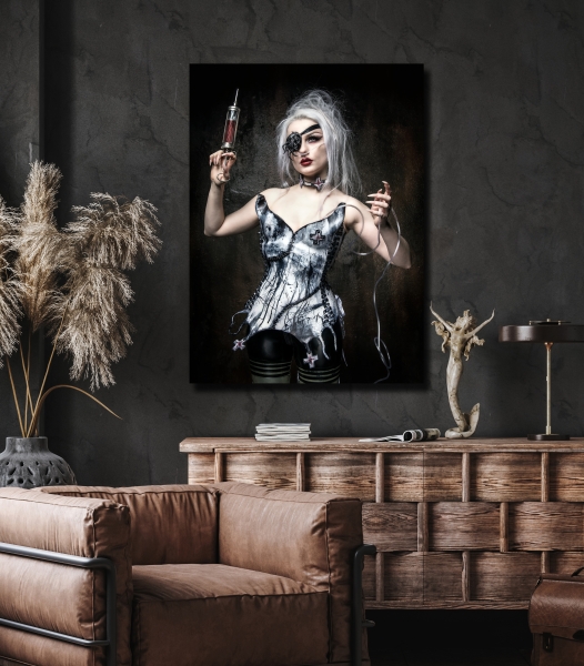 Fotokunst auf Alu-Dibond - SchmerzSchwester