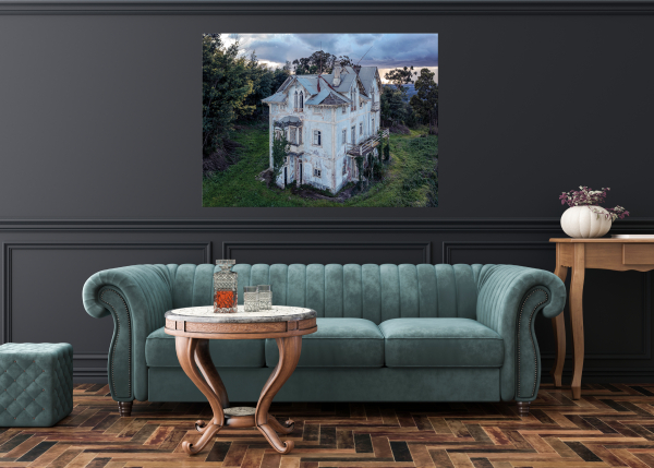 Fotokunst auf Alu-Dibond - Casa Azul