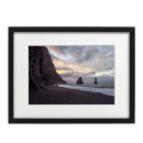 Framed picture "Black Beach Reynisfjara Iceland" handsigned by the artist - Kopie